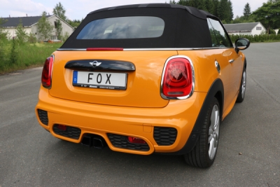 Mini Cooper S - F56 & F57 výstupní střed tlumiče - 2x95x FOX MN022002-802S