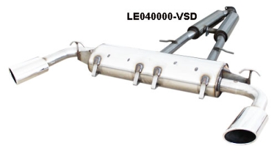 FOX Nerezový výfuk | Přední tlumič - Lexus SC (Z40), 430, 2001-2010, LE040010-VSD