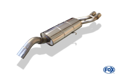 Audi 80/90 Typ 81 Audi 80/90 Typ 81 - koncový tlumič 2x63 ty FOX AU010002-004