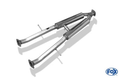 FOX Nerezový výfuk | Přední tlumič - Lexus SC (Z40), 430, 2001-2010, LE040010-VSD