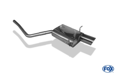 Mini One R57 - Cabrio Závěrečný tlumič - 1x100 typ 25 FOX MN021041-293
