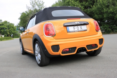 Mini Cooper S - F56 & F57 výstupní střed tlumiče - 2x95x FOX MN022002-802S