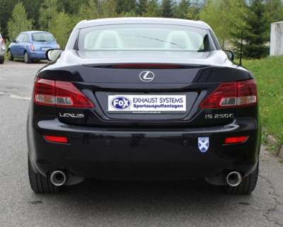 FOX Nerezový výfuk | Zadní tlumič - Lexus IS (XE20), 250C, 2005-2013, LE011053-153