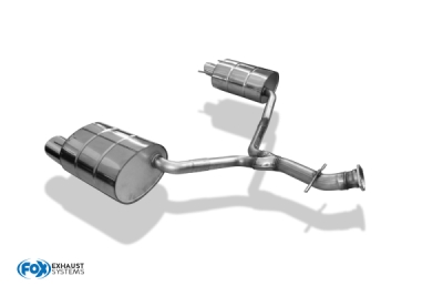 FOX Nerezový výfuk | Zadní tlumič - Lexus IS (XE20), 250, 2005-2013, LE011073-347