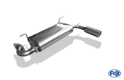FOX Nerezový výfuk | Zadní tlumič - Mazda MX-5 (NB), 1.8 16V, 1998-2005, MA081007-071