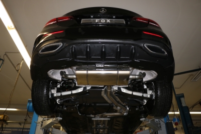 Mercedes A-Klasse - 177 - Závěrečný tlumič hluku kro FOX MB023003-001