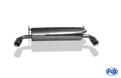 FOX Nerezový výfuk | Zadní tlumič - Toyota RAV 4 II, 2.2 D-4D, 2000-2006, TO111013-071