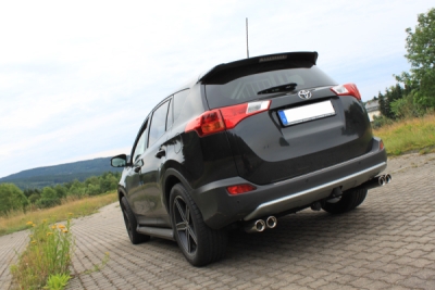 Toyota RAV 4 IV koncový potrubní systém pravý/levý namontovaný na FOX m FOX TO113013-150