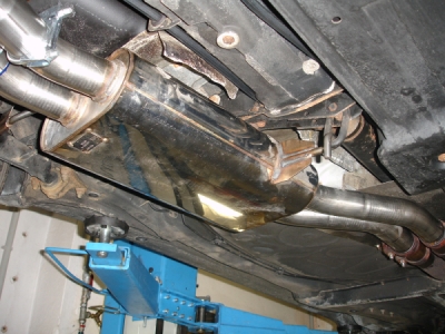 FOX Nerezový výfuk | Přední tlumič - Audi V8 (4C), 4.2, 1988-1994, AU020000-VSD