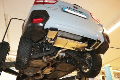 Subaru XV - G5 koncový tlumič výfuku pravý/levý - 145x65 FOX SU071003-671