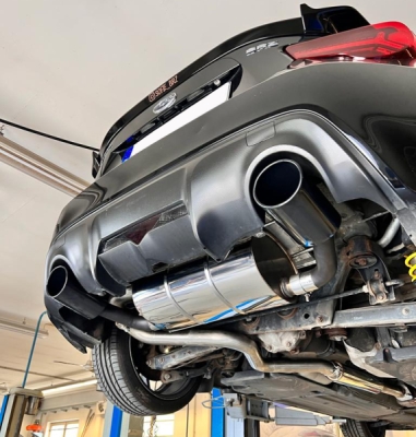 Subaru BRZ/ Toyota GT86 koncový tlumič výfuku vpravo/vlevo s FOX SU080005-349B-ANL