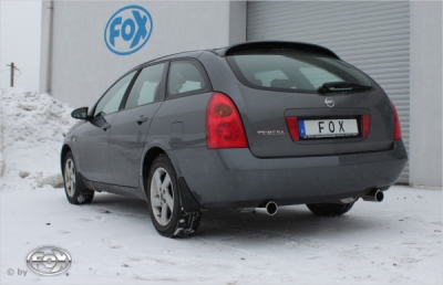 FOX Nerezový výfuk | Zadní tlumič - Nissan Primera (P12), 2.0, 1991-2008, NI062003-051