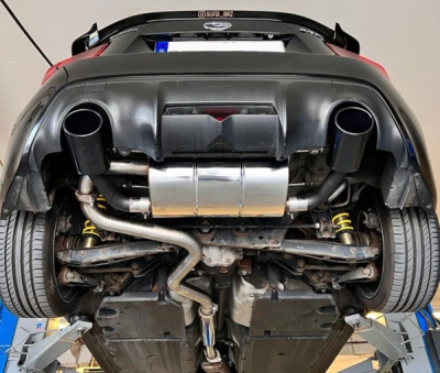 Subaru BRZ/ Toyota GT86 koncový tlumič výfuku vpravo/vlevo s FOX SU080005-349B-ANL