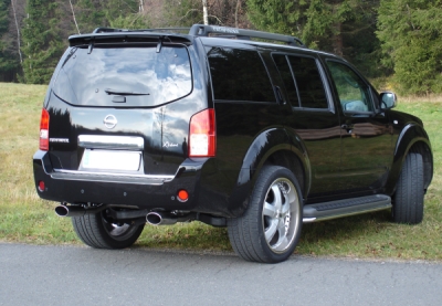 FOX Nerezový výfuk | Koncovky výfuku - Nissan Pathfinder (R51), 2.5 dCi, 2005-0, NI190001-371