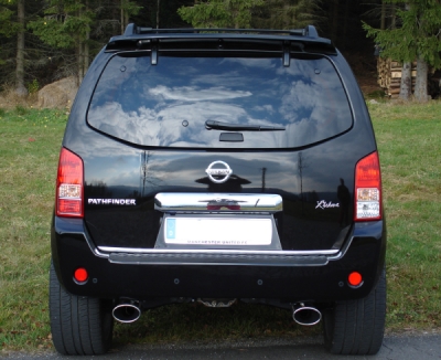FOX Nerezový výfuk | Koncovky výfuku - Nissan Pathfinder (R51), 2.5 dCi, 2005-0, NI190001-371