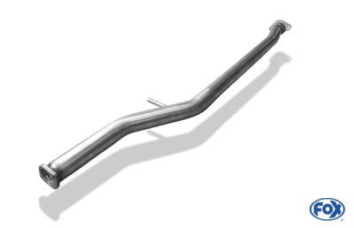 FOX Nerezový výfuk | První díl výfuku - Subaru Impreza (GD, GG), 2.0i, 2000-2007, SU040020-VER