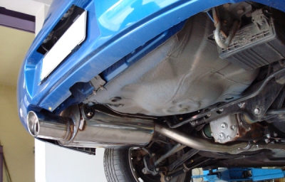 FOX Nerezový výfuk | Zadní tlumič - Subaru Impreza (GD, GG), 2.0i, 2000-2007, SU040021-369