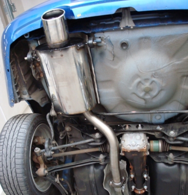 FOX Nerezový výfuk | Zadní tlumič - Subaru Impreza (GD, GG), 2.0i, 2000-2007, SU040021-369