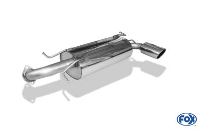 Subaru Impreza GHD Schrägheck Závěrečný tlumič hluku s příčným výstupem vpravo FOX SU042027-349