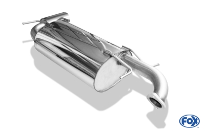 Subaru Impreza GHD Schrägheck Závěrečný tlumič hluku s příčným výstupem vpravo FOX SU042027-349