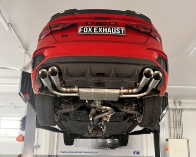 Audi S3 GY - Poloviční systém pro limuzíny od OPF - 2x100 typ 25 FOX AU053025-294