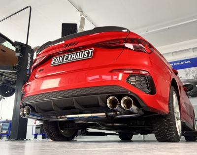 Audi S3 GY - Poloviční systém pro limuzíny od OPF - 2x100 typ 25 FOX AU053025-294