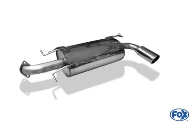 Subaru Impreza GHD Schrägheck Závěrečný tlumič hluku s příčným výstupem vpravo FOX SU042027-133