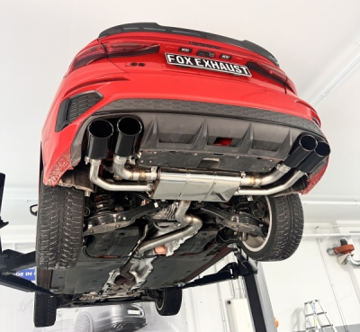 Audi S3 GY - Poloviční systém limuzíny od katalyzátoru FOX AU053025-348S