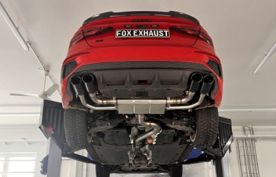 Audi S3 GY - Poloviční systém limuzíny od katalyzátoru FOX AU053025-346S