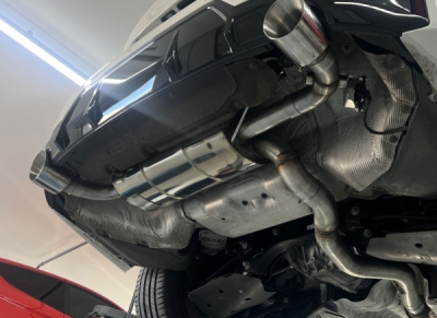 BMW G3 - 330i koncový tlumič výfuku - 1x114 Typ 25 pravý/levý FOX BM025003-295