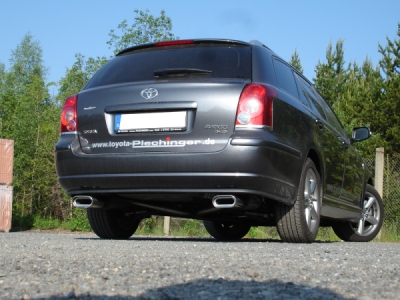 FOX Nerezový výfuk | Zadní tlumič - Toyota Avensis (T25), 1.8, 2003-2009, TO151023-597