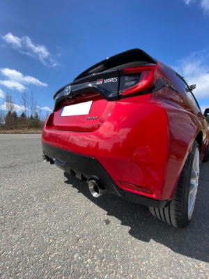Toyota Yaris P21 GR koncový tlumič výfuku vpravo/vlevo - 1 FOX TO163005-293