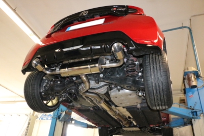 Toyota Yaris P21 GR koncový tlumič výfuku vpravo/vlevo - 1 FOX TO163005-293