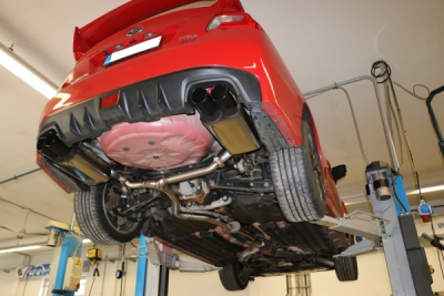 Subaru WRX - V1 - zářezový koncový tlumič pravý/levý - 2x90 FOX SU044014-052S