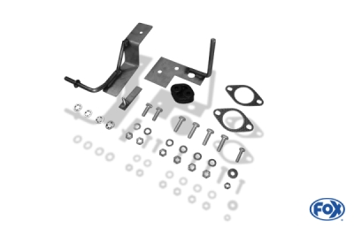 FOX Nerezový výfuk | Zadní tlumič - Subaru Forester (SJ), 2.0, 2013-0, SU053003-133