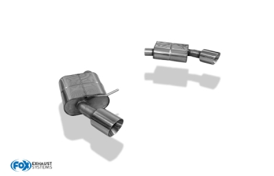 Audi A4 B9 - 2WD Koncový tlumič výfuku pravý/levý - 1x114 typ 25 r FOX AU121043-295