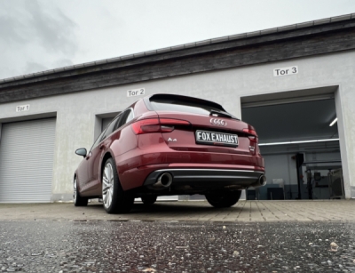 Audi A4 B9 - 2WD Koncový tlumič výfuku pravý/levý - 1x114 typ 25 r FOX AU121043-295