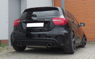 FOX Nerezový výfuk | Zadní tlumič - Mercedes-Benz A-Class (W176), A250, 2012-0, MB022013-347