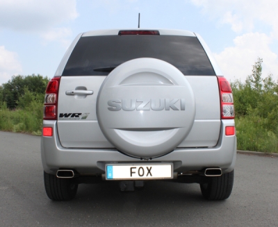 FOX Nerezový výfuk | Zadní tlumič - Suzuki Grand Vitara (JT), 2.4, 2005-0, SZ032005-671