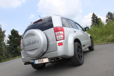 FOX Nerezový výfuk | Zadní tlumič - Suzuki Grand Vitara (JT), 2.4, 2005-0, SZ032005-671