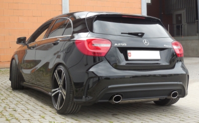 FOX Nerezový výfuk | Zadní tlumič - Mercedes-Benz A-Class (W176), A250, 2012-0, MB022013-347