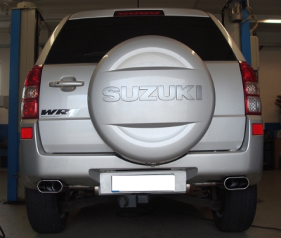 FOX Nerezový výfuk | Zadní tlumič - Suzuki Grand Vitara (JT), 2.4, 2005-0, SZ032005-587