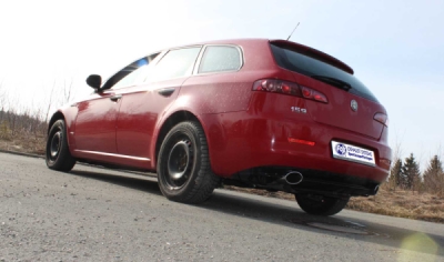 FOX Nerezový výfuk | Zadní tlumič - Alfa Romeo 159 (939), 1.9 JTS, 2005-2011, AL061003-461