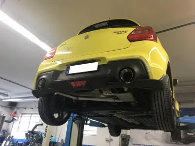 Suzuki Swift V Sport koncový tlumič - 1x114 typ 25 pravý/levý FOX SZ013003-295