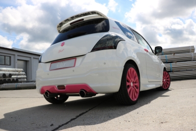 FOX Nerezový výfuk | Zadní tlumič - Suzuki SWIFT IV (FZ, NZ), 1.2, 2010-0, SZ012123-133