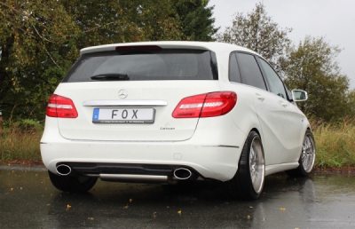 Mercedes třídy B 246 - 4matic koncový tlumič hluku s příčným výstupem FOX MB191013-351