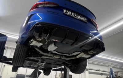 Škoda Octavia NX RS Závěrečný tlumič pravý/levý - 2x100 Typ FOX SK063033-294