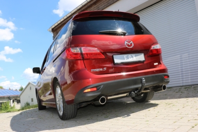 FOX Nerezový výfuk | Zadní tlumič - Mazda 5 (CW), 2.0, 2010-0, MA181005-129