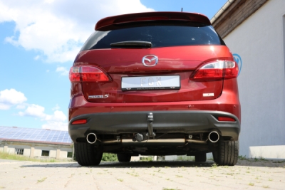 FOX Nerezový výfuk | Zadní tlumič - Mazda 5 (CW), 2.0, 2010-0, MA181005-129