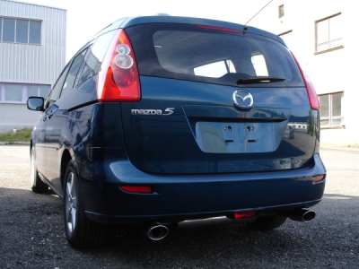 FOX Nerezový výfuk | Zadní tlumič - Mazda 5 (CR), 2.0, 2005-2010, MA180005-347